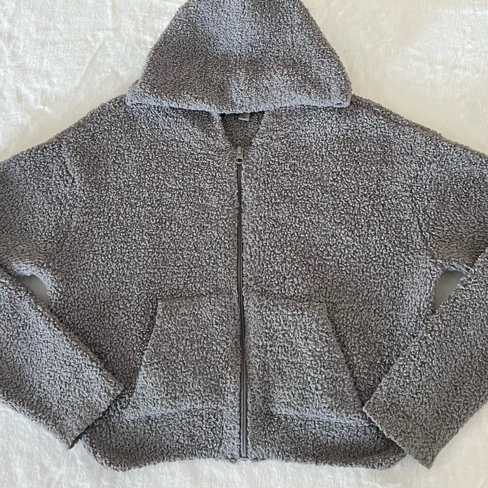 Skims cozy knit full zip up